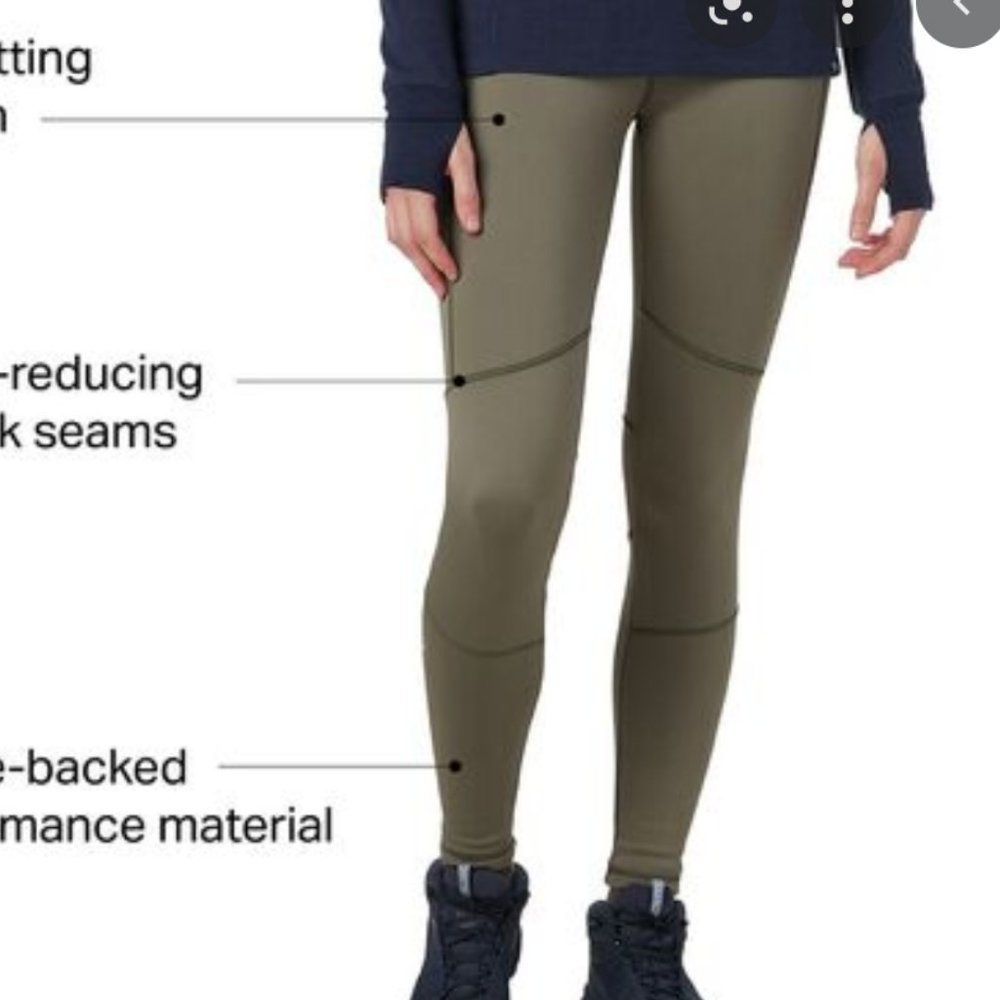 NWT Winter Fleece Sundial Tights
